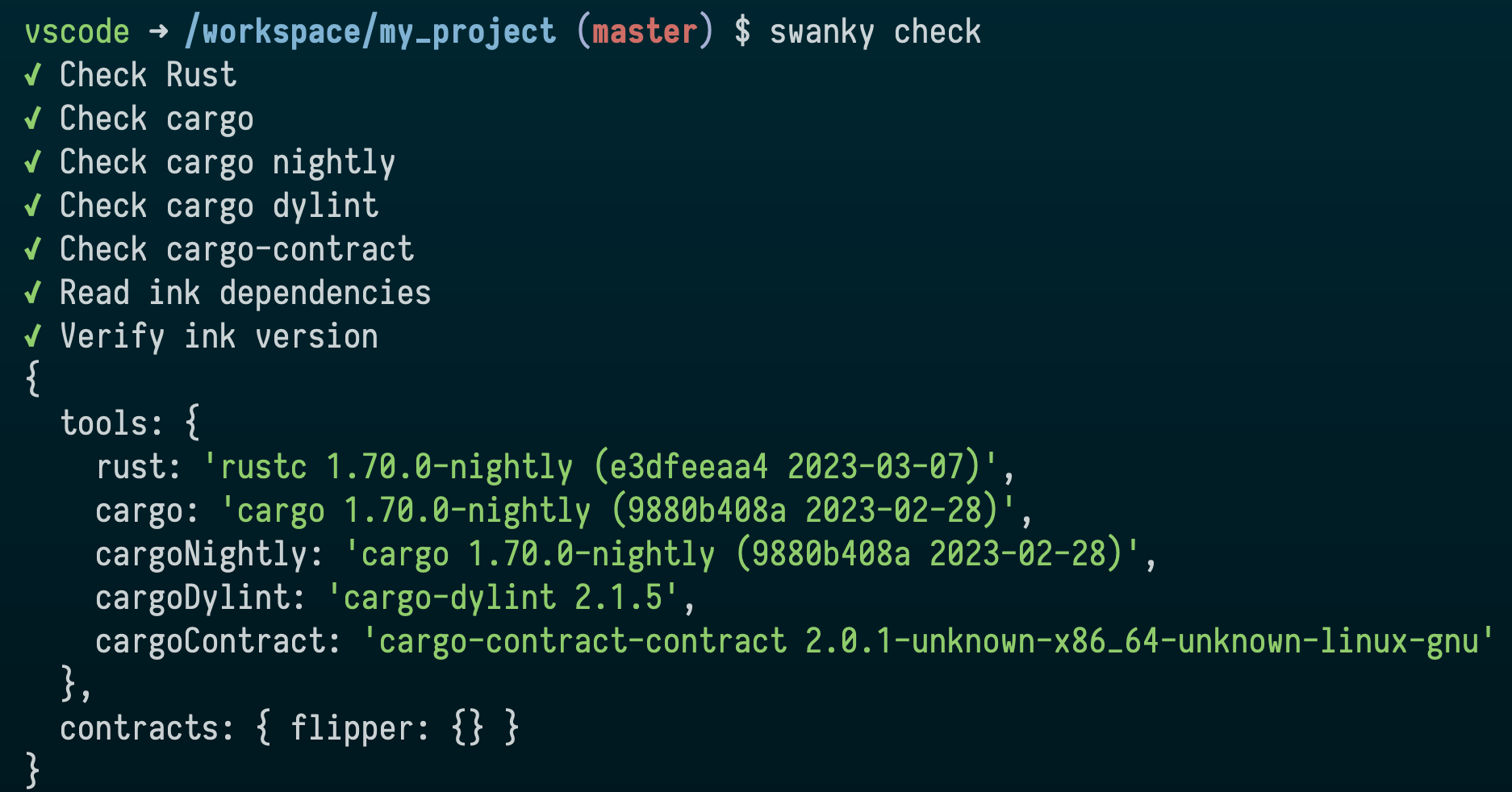 Verify dependencies