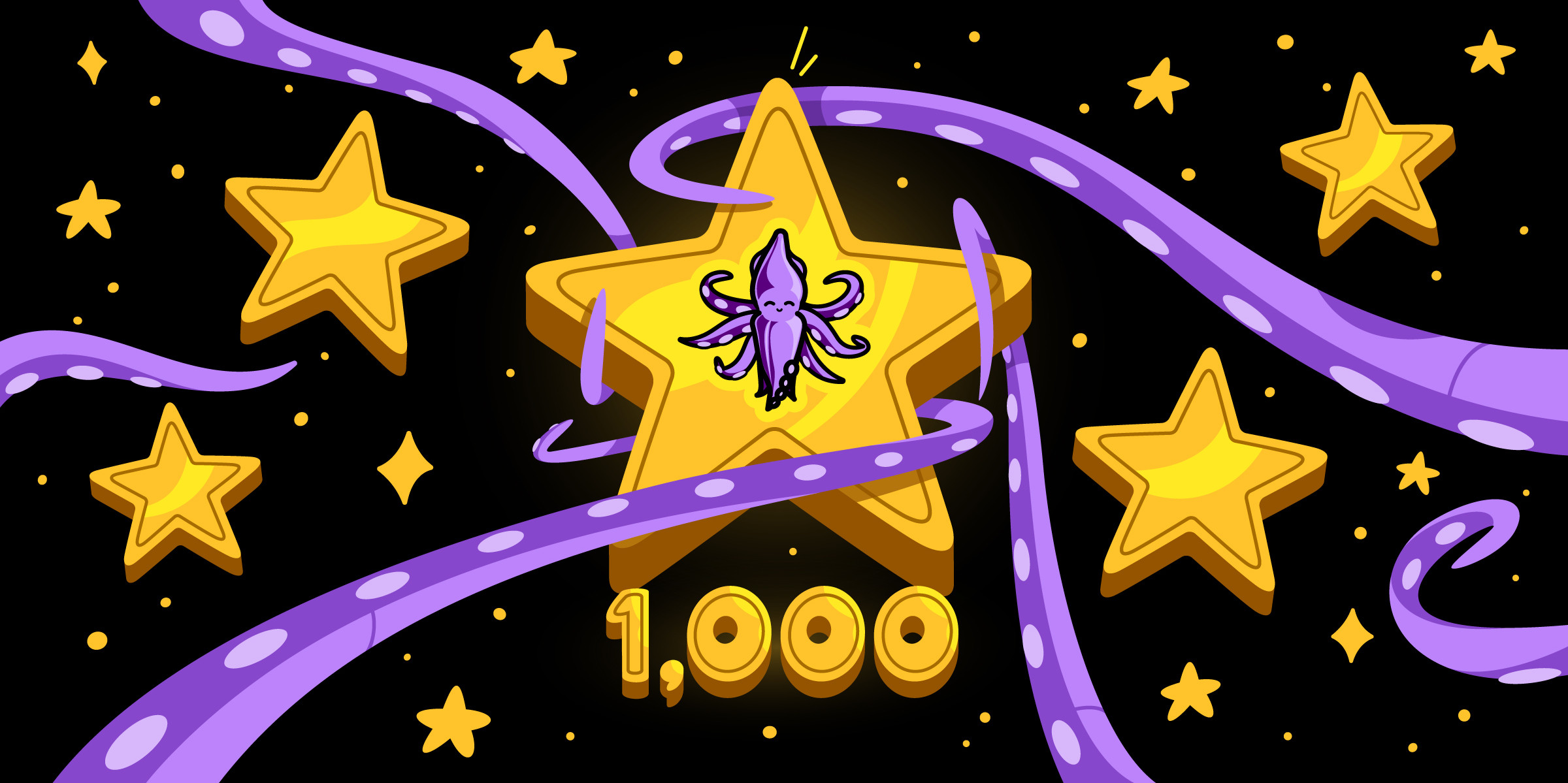 One thousand ink! GitHub stars